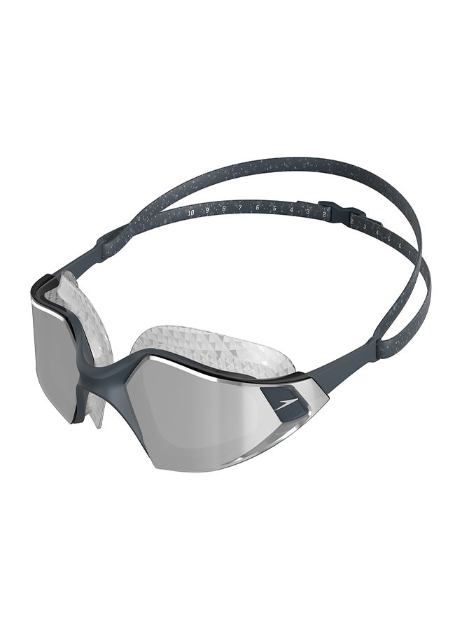 speedo نظارات سباحة Aquapulse Pro Mirror باللون الرمادي - Image 4