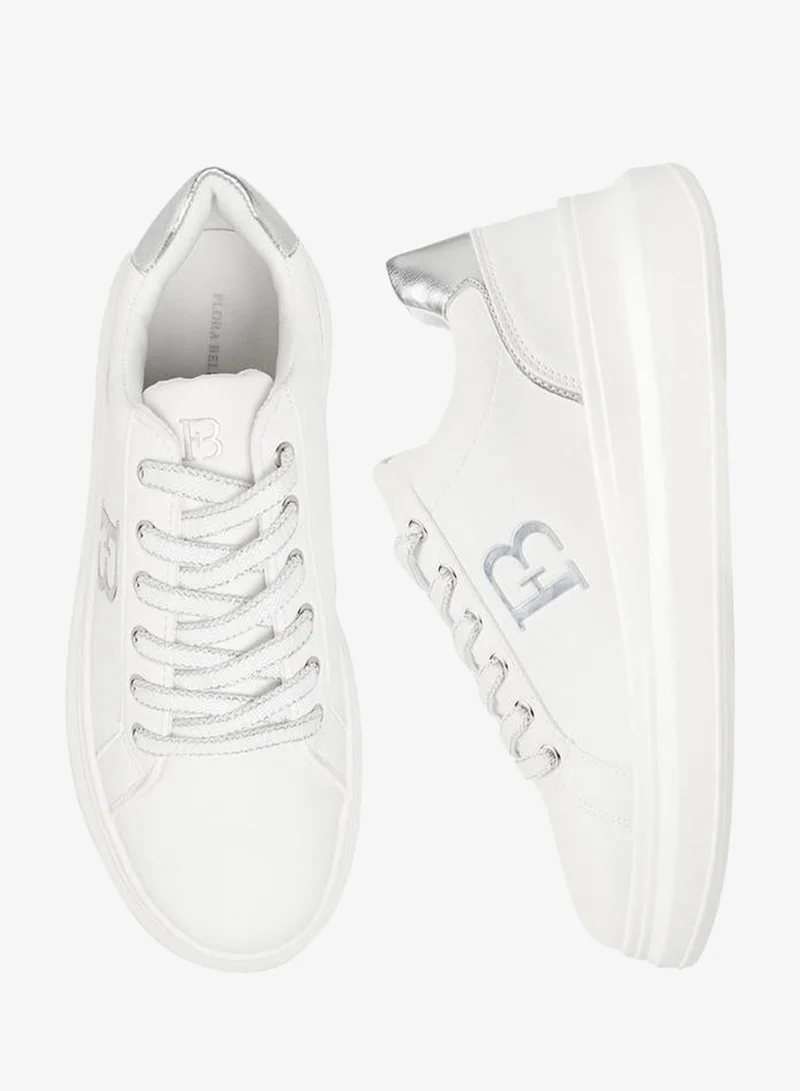 Flora Bella By Shoexpress Panelled Lace-Up Sneakers