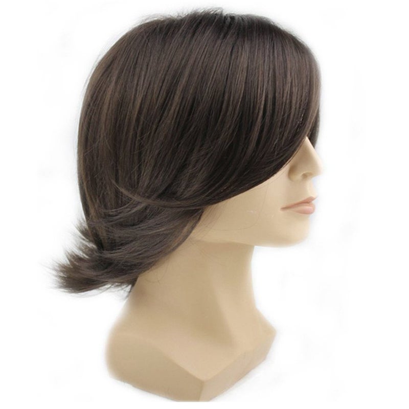 بيرون شعر مستعار مجعد بغرة جانبية مرتدة إلى الخلف - Image 2