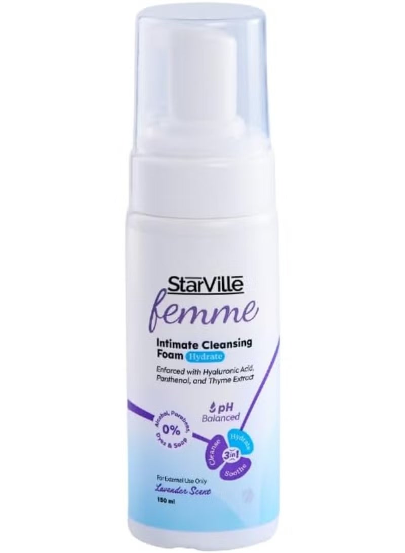 ستارفيل غسول نسائي مرطب باللافندر 150 مل