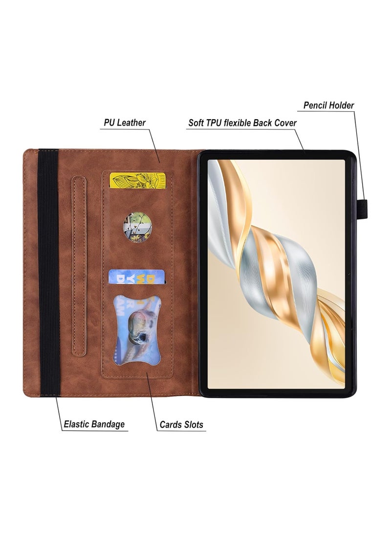 general Case Compatible Honor Pad X9a 11.5 inch 2025, Honor Pad X9a Wallet Case, Smart Folio Ultra Slim Book Cover with Stylus Holder - Image 2