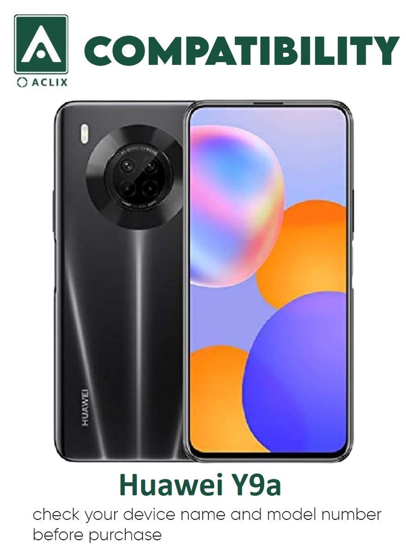 ACLIX 4 Pieces Antistatic ESD Dustproof Premium Quality High Definition Tempered Glass Screen Protector Designed For Huawei Y9a - Image 3