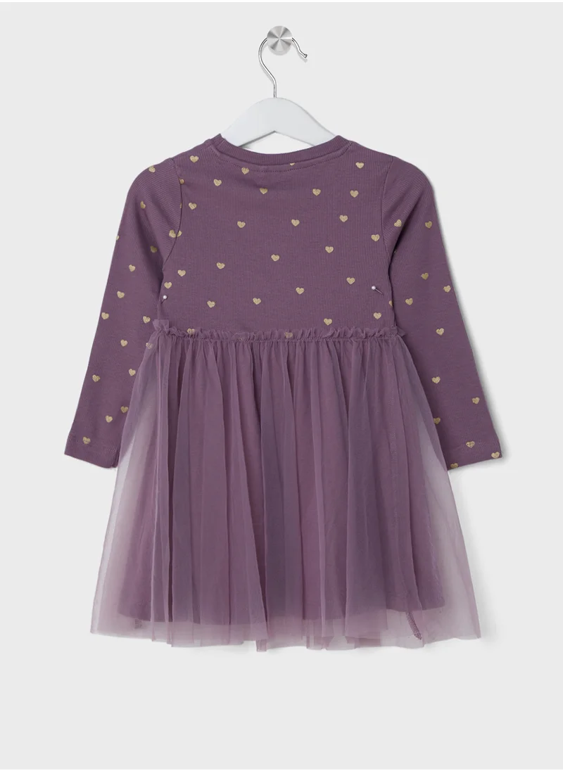 نيم ات Kids Embellished Ruched  Dress