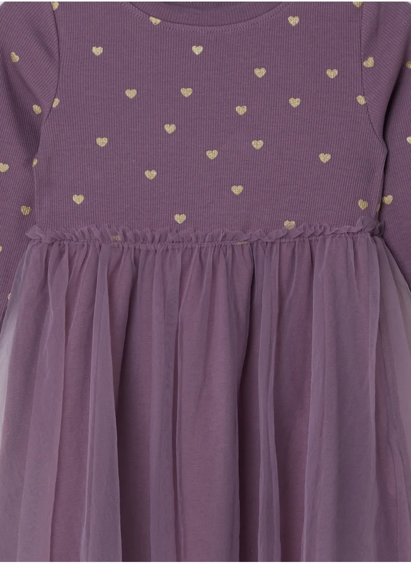نيم ات Kids Embellished Ruched  Dress