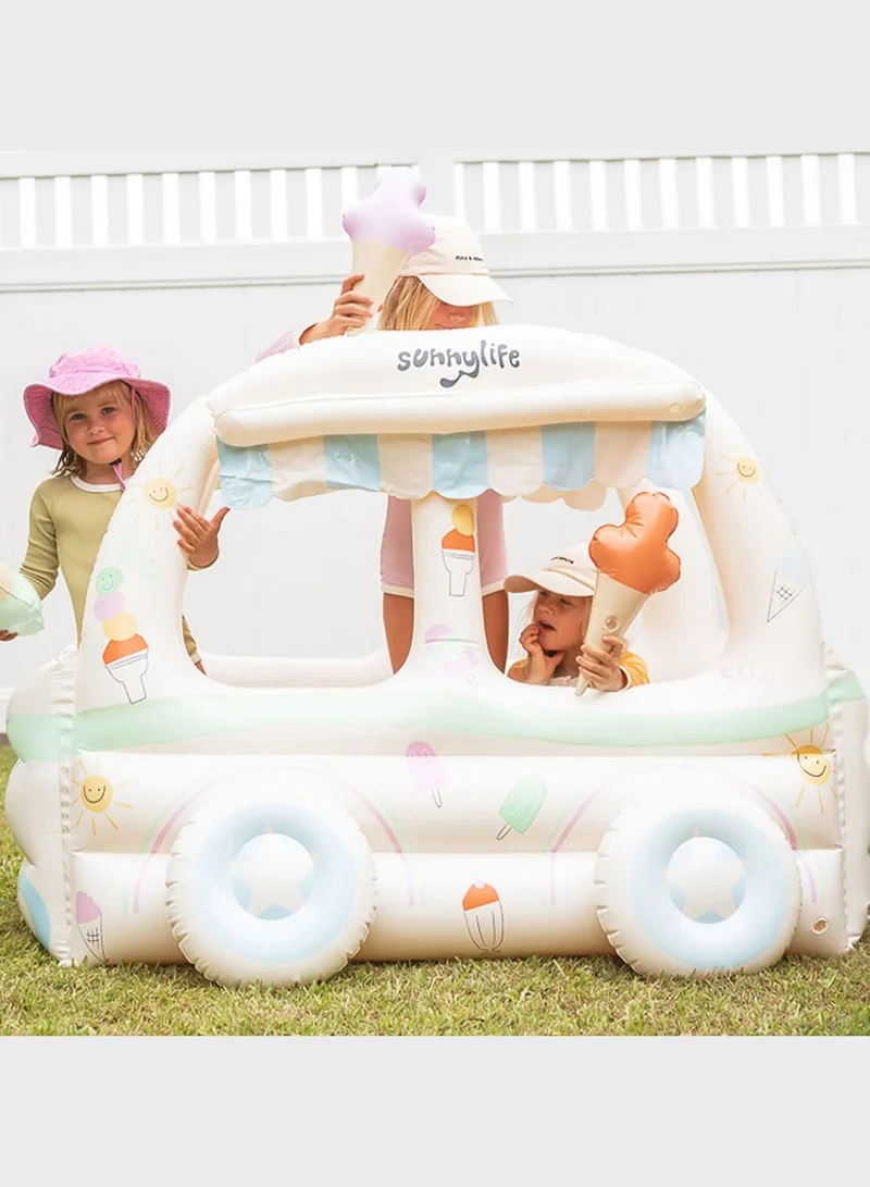 SUNNY LIFE Inflatable Cubby Summer Sundae Multi