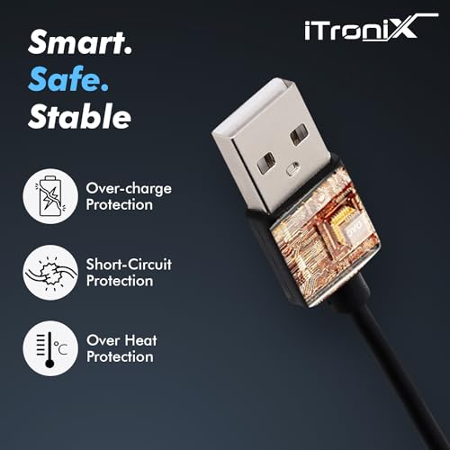 iTronix كابل شحن iTronix لساعات Fire Bollt Ninja Call Pro/Fire Bollt Ninja Call Pro Plus/Fire Bollt Ninja Call Pro Max الذكية - Image 4