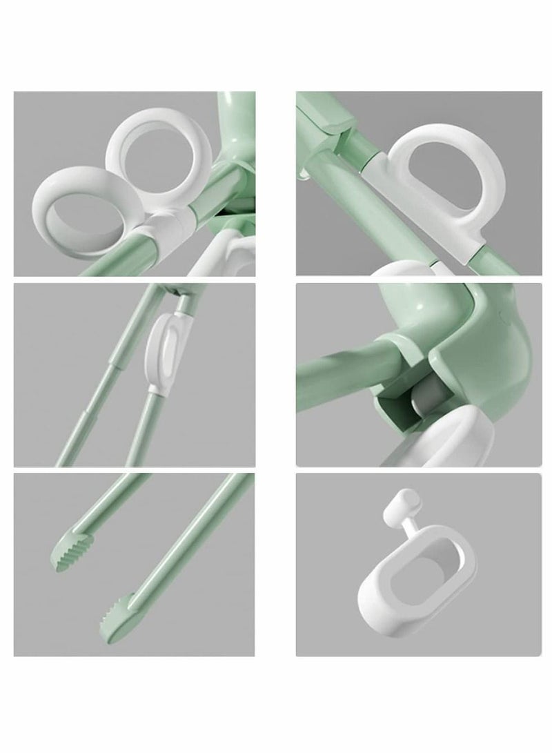 SYOSI 2Pcs, Dinosaur Children Learning Chopsticks Training Chopsticks Easy to Use Right Learning Chopsticks for Children Kids Beginners Baby Eating Practice Chopsticks - Image 4
