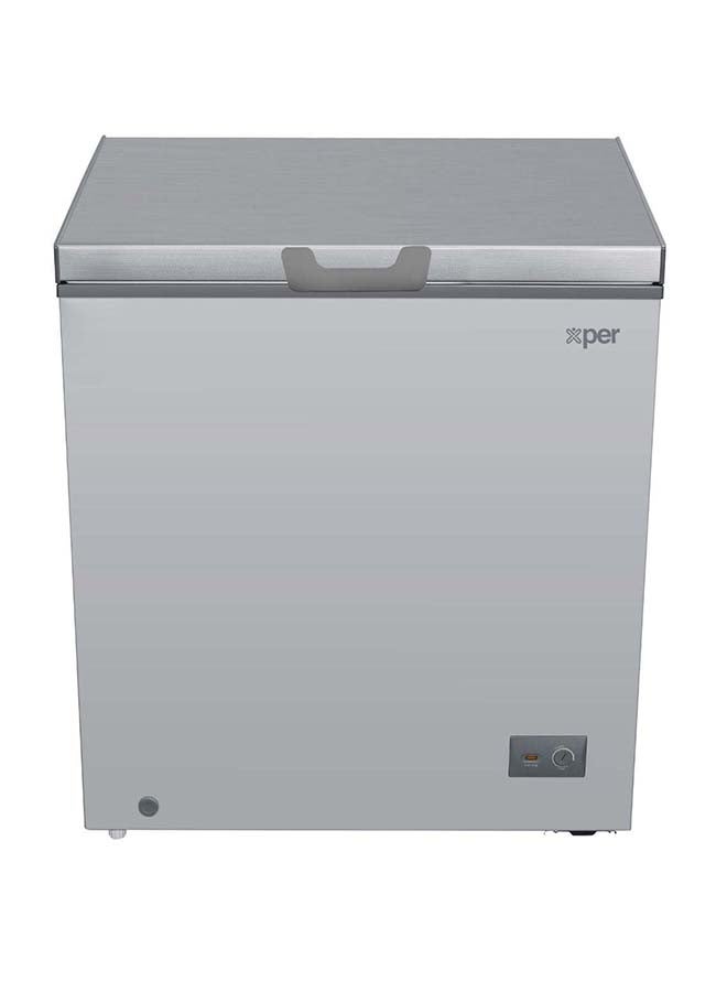 Xper Chest Freezer 5.1 cu. ft. Silver, FRXP275S - Image 1