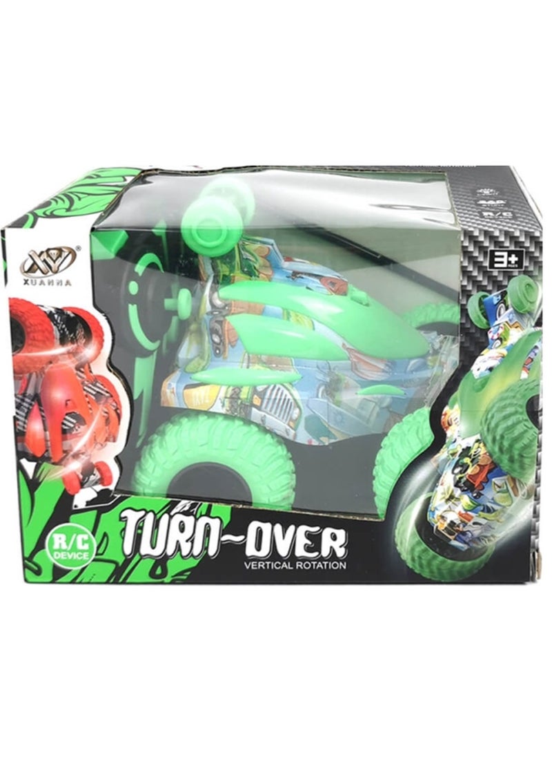 null - Stroller with remote control, Rechargeable batteries, Green - Image 1