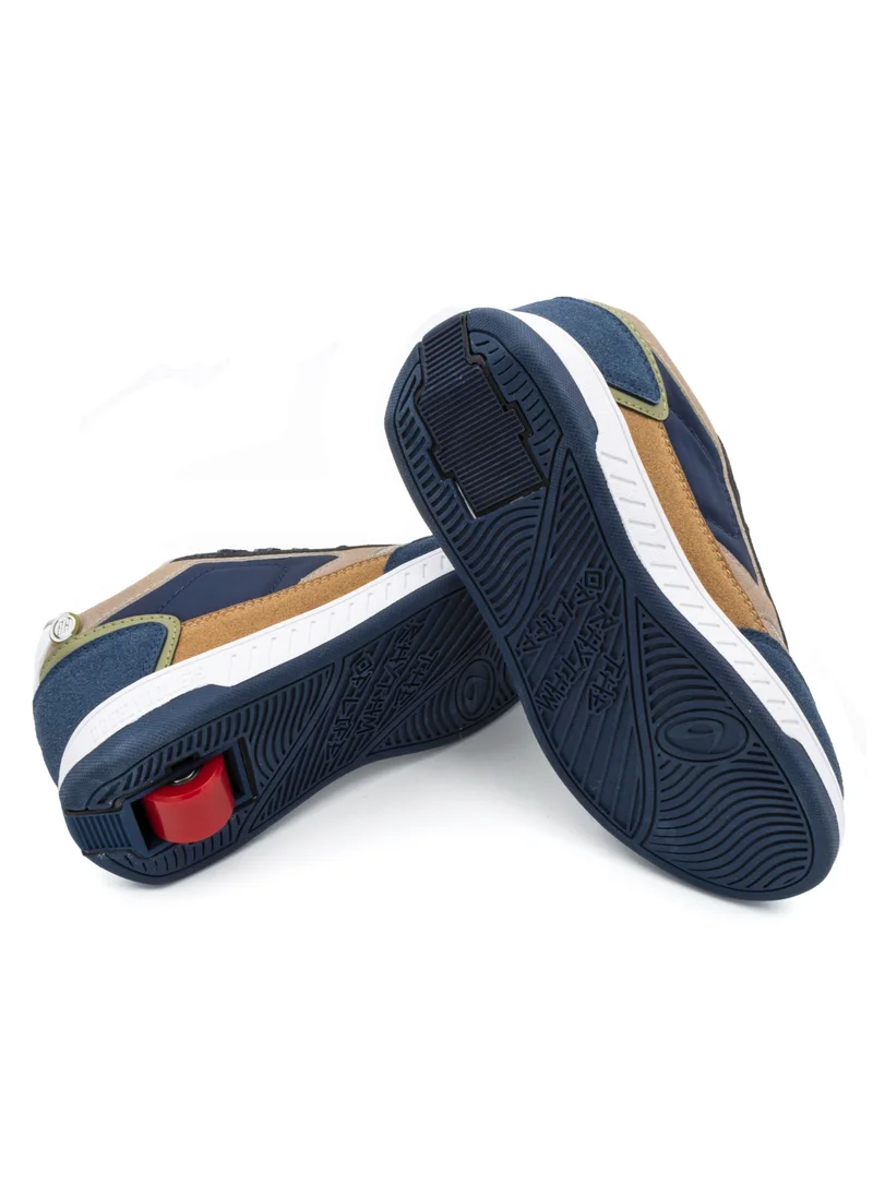 BREEZYROLLERS BREEZY ROLLERS shoes with wheels for children, Roller skates sneakers kids, From children's street shoes to roller skates in a few seconds, Patented click system, Trainers with wheels for girls & boys