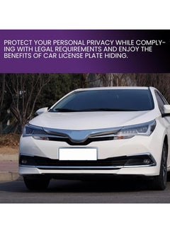 CMGTYYD Invisible License Plate Protector Spray, High Visibility Night Use, Transparent Finish for Safe Driving, Easy Application, Anti-Glare for Clear Display  - Image 5