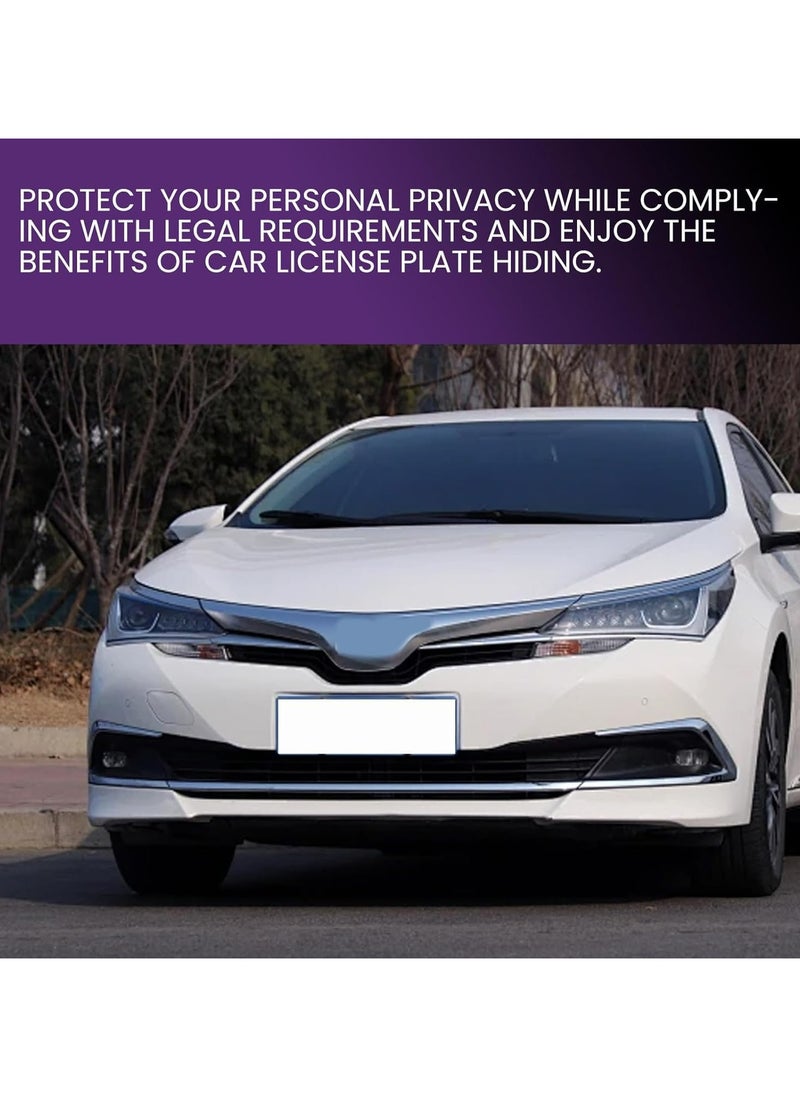 CMGTYYD - Invisible License Plate Protector Spray, High Visibility Night Use, Transparent Finish for Safe Driving, Easy Application, Anti-Glare for Clear Display - Image 1