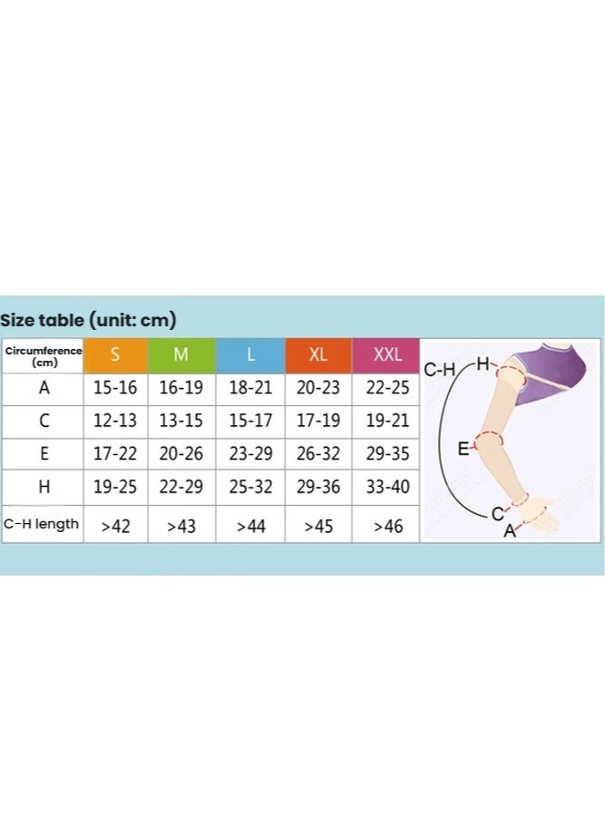 general Tube pressure bandage breast elastic sleeve arm sleeve sports elbow guard fitness compression arm sleeve single piece - Image 3