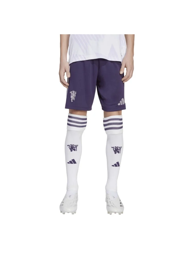 Adidas Adidas Mufc A Sho Y Purple Shorts (1/4) Shorts For Kids