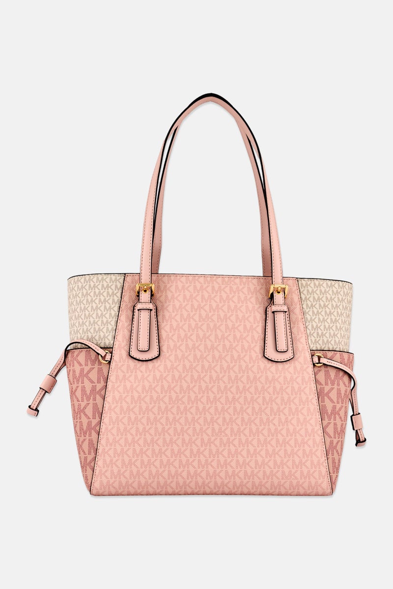 Michael Kors حقيبة توت فويجر بشعار العلامة التجارية للنساء، متعددة الألوان - Image 5