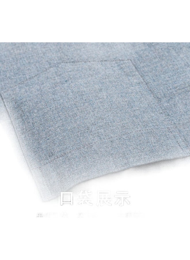 FIRS Cotton Brushed Long Sleeve Shirt For Men, New Casual Business Style, All Cotton, Gray-Green, Size 43 - Image 1