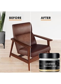 WILLIAM WEIR Leather Maintenance Cream Cleaner Suitable For Leather And Artificial Leather Car Seats Furniture Sofa Clothing Shoes Leather Belts Bag Purse  - Image 5