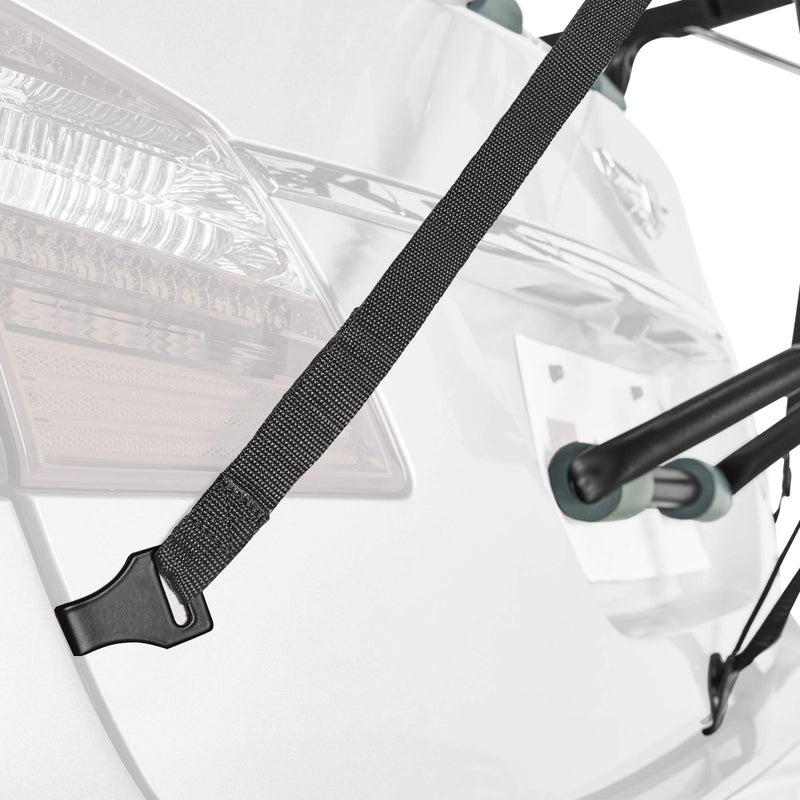 Allen Sports Deluxe 2-Bike Trunk Mount Rack, Model 102DN-R, Black - Image 2