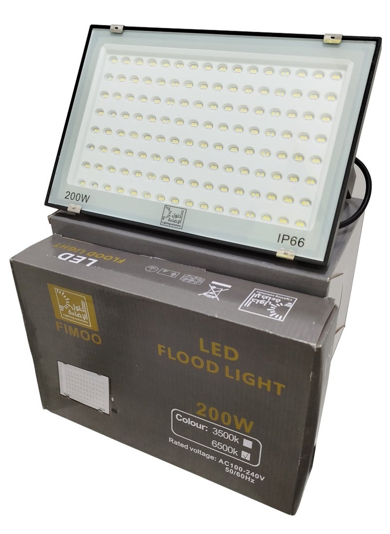 Lighting solutions Lighting Solutions Led Outdoor Waterproof Flood Lights Community Garden Lights Billboard Floodlights Construction Lamp 200W 6500K  - Image 5