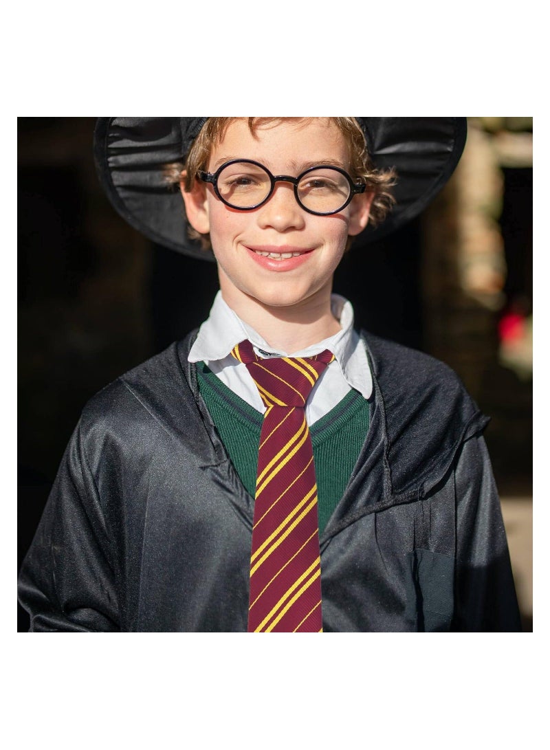 Compatible For 6 Piece Harry Potter COS Performing Set Gryffindor Deluxe Robe Children Costume With Wand Tie Fans Cosplay Gifts Accessory For 125 To 135 cm L - Image 4