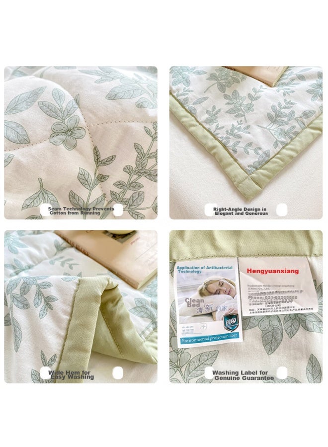 Class A Air Conditioning Quilt 200*230Cm, Washable 100% Cotton Summer Cool Quilt - Image 5
