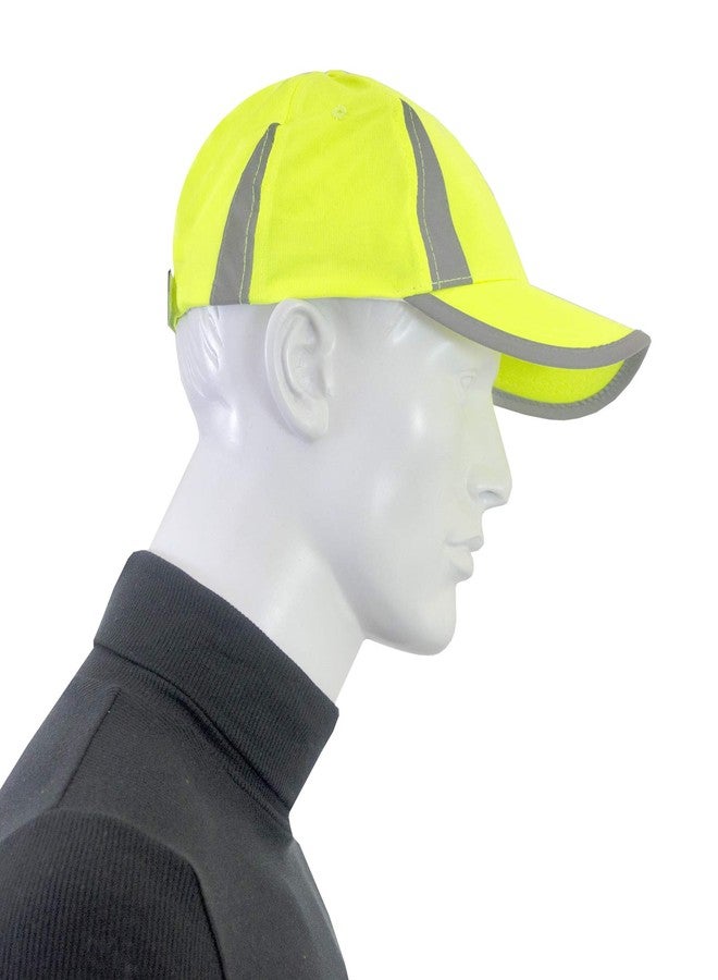 JORESTECH Safety Cap Reflective High Visibility Yellow/Lime Unisex 2-Pack CAP-01 - Image 5