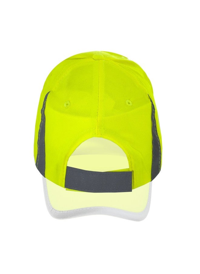 JORESTECH Safety Cap Reflective High Visibility Yellow/Lime Unisex 2-Pack CAP-01 - Image 3