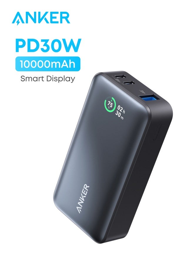 باور بانك 10000 مللي أمبير 533 باور كور IQ 3.0 شاحن محمول مع PD 30 وات أسود - Image 1