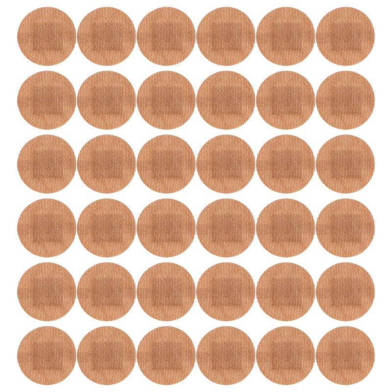 Large 30mm Round Elastic Fabric Adhesive Bandages 100pcs Breathable Flexible Wound Care Patches - Image 2