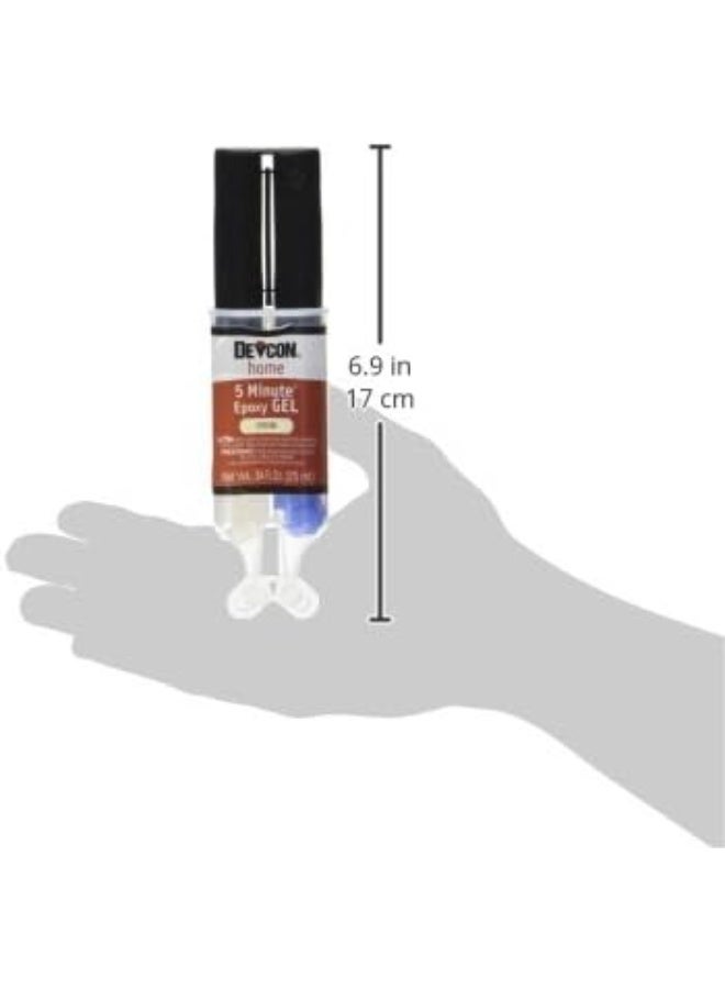 Devcon 21045 5 minute gel epoxy cream colored 25 milliliter - Image 2