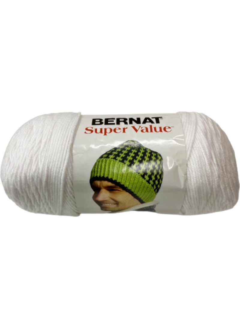 Elegantshop - Export Surplus Bernat Super Value Hand Knitting Yarn 200 gr - Image 1