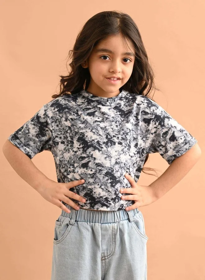 ليل بيكس Drop Shoulder Top