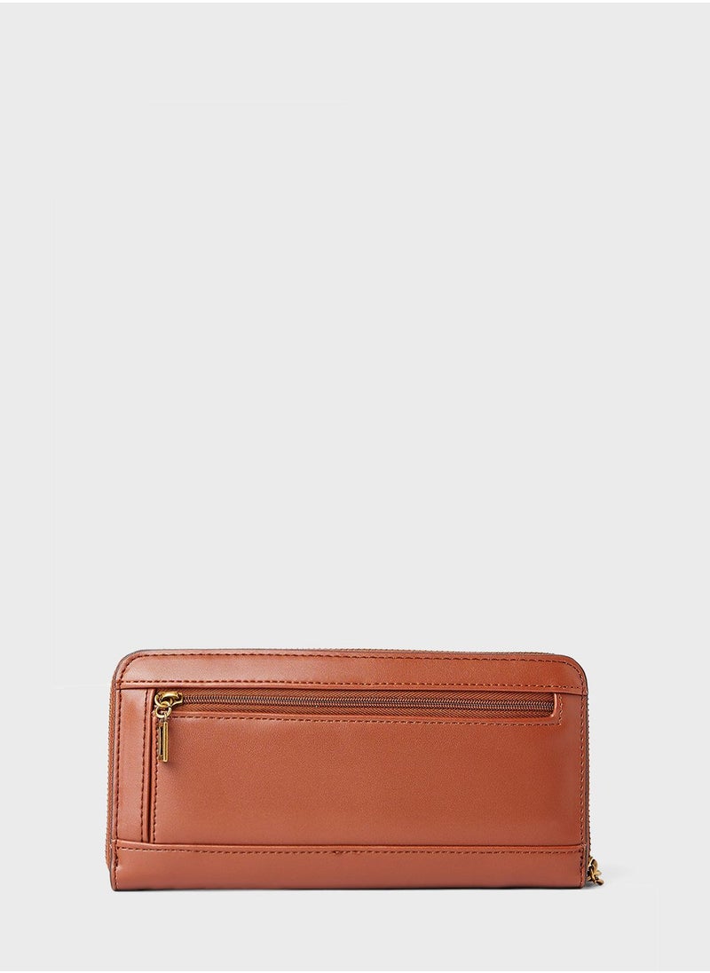 GUESS - Hensely Slg Zip Around Wallet - Image 1