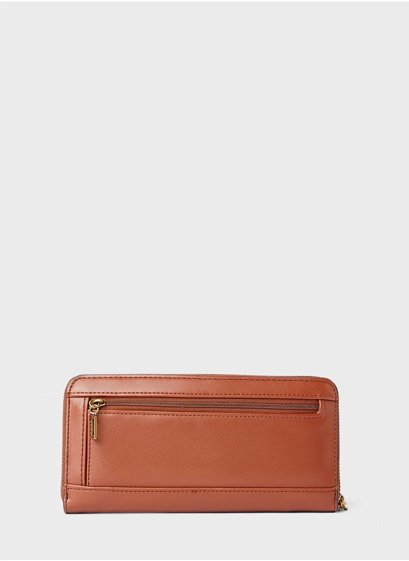 GUESS Hensely Slg Zip Around Wallet