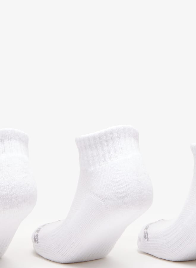 SKECHERS Boys Printed Crew Length Sports Socks - Set of 3 - Image 2