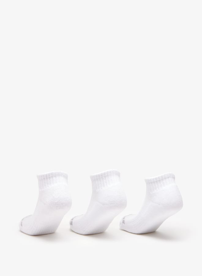 SKECHERS Boys Printed Crew Length Sports Socks - Set of 3 - Image 3