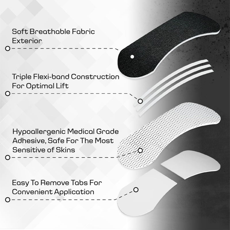 BLAZE Nasal Strips for Snoring & Sleeping (60 PK) - Nose Strips for Breathing - Deviated Septum Tape & Sinus Congestion Relief for Adults - Improve Sleep Quality, Energy and Productivity, Lessen Snoring - Image 5
