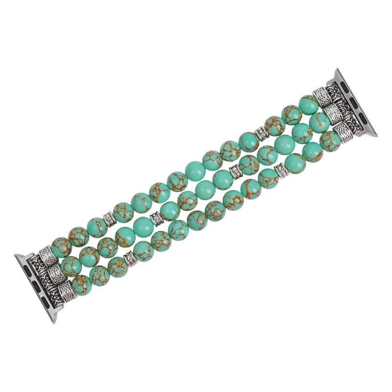 AD Green Smartwatch Band Compatible with Apple Watch with Adjustable Fit Replacement Strap for Daily Wear - Image 1
