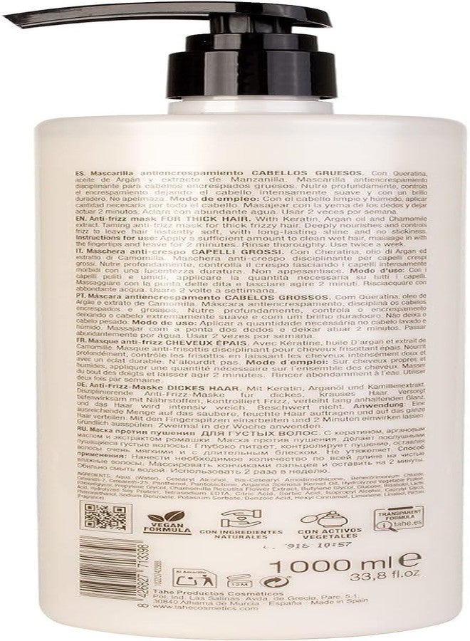 Tahe Miracle Gold Kit For Frizz Control - Shampoo 1000ml + Mask 1000ml + Styling Cream 100ml - Image 5