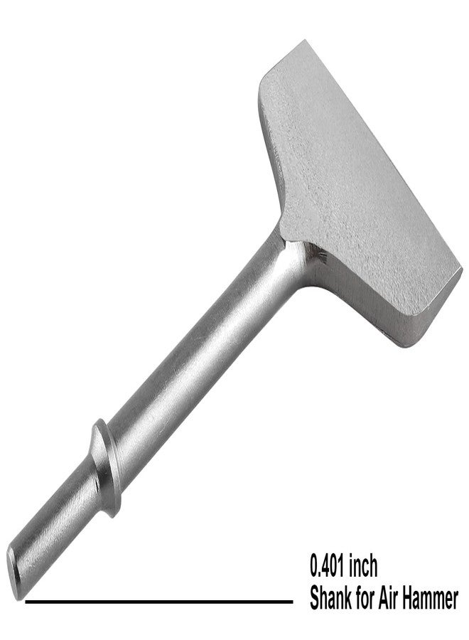 Firecore مثقاب إزميل هوائي بعرض 4 بوصات من Firecore، ساق 0.401 بوصة، إزميل تقشير البلاط والملاط الرقيق، مكشطة ملاط رقيق، مكشطة جدران وأرضيات، مزيل بلاط، يعمل بمطرقة هوائية (4 × 7.5 بوصة) - Image 2