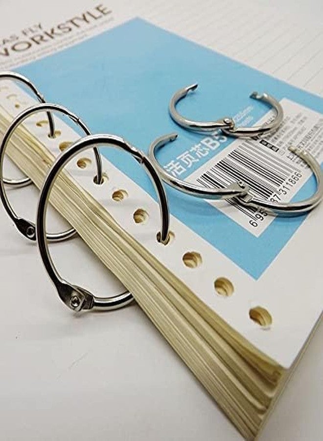 Prescent 50 mm Multipurpose Book Ring Binder for Card Holder, Spiral Binding, Keys Holder, Filing and Much More (50 mm - 6pc) - Image 5