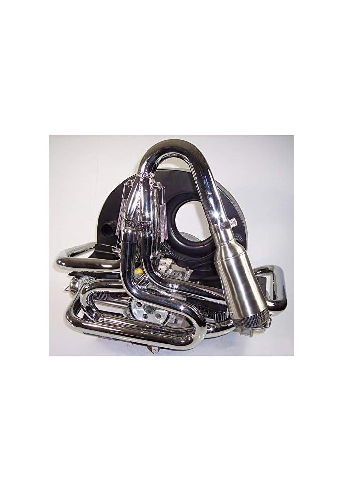 EMPI Spark Arrestor, 10" Stainless Steel with 2" Clamp-On Inlet for Dune Buggy - Image 5