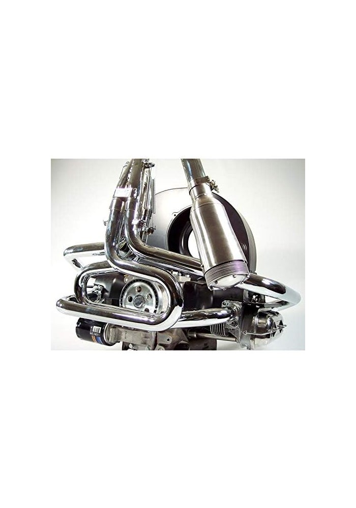EMPI Spark Arrestor, 10" Stainless Steel with 2" Clamp-On Inlet for Dune Buggy - Image 4
