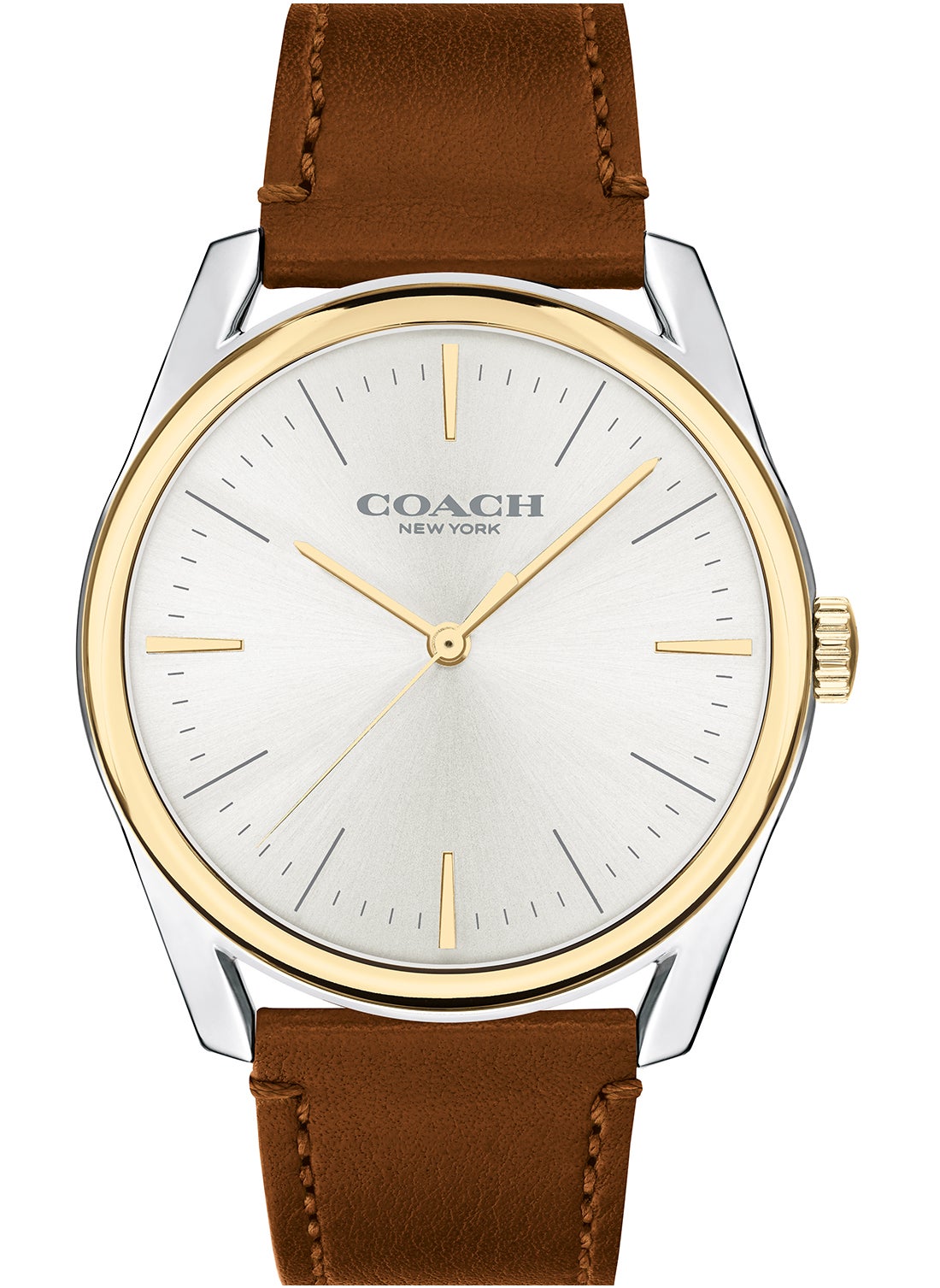 COACH Men's Analog Round Shape Wrist Watch 14602481 - 41 Mm 