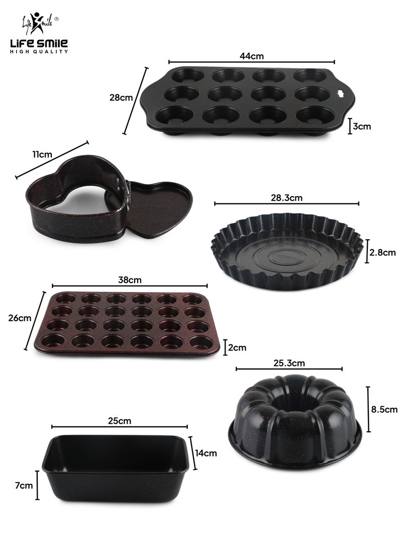 Life Smile - Non-Stick Carbon Steel Baking Pans | The Perfect Way to Bake Without Mess - Image 1