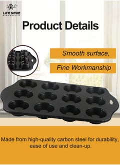Life Smile Non-Stick Carbon Steel Baking Pans | The Perfect Way to Bake Without Mess  - Image 4