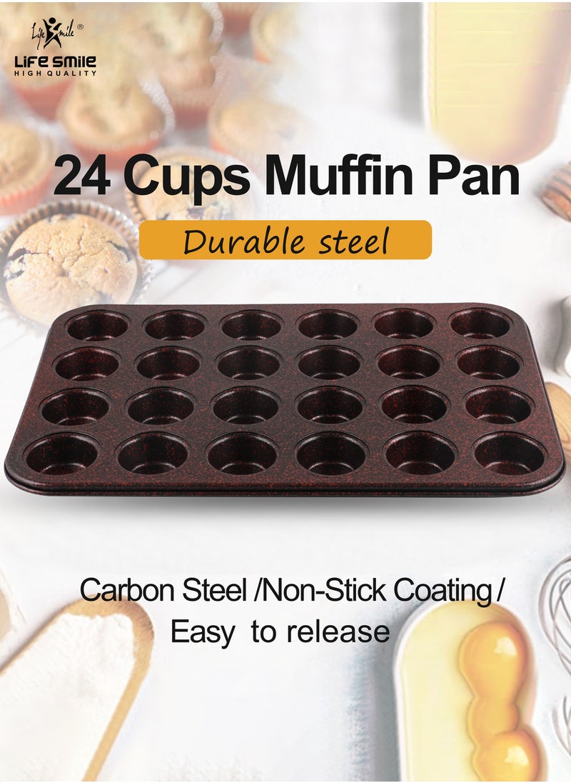 Life Smile - Non-Stick Carbon Steel Baking Pans | The Perfect Way to Bake Without Mess - Image 1