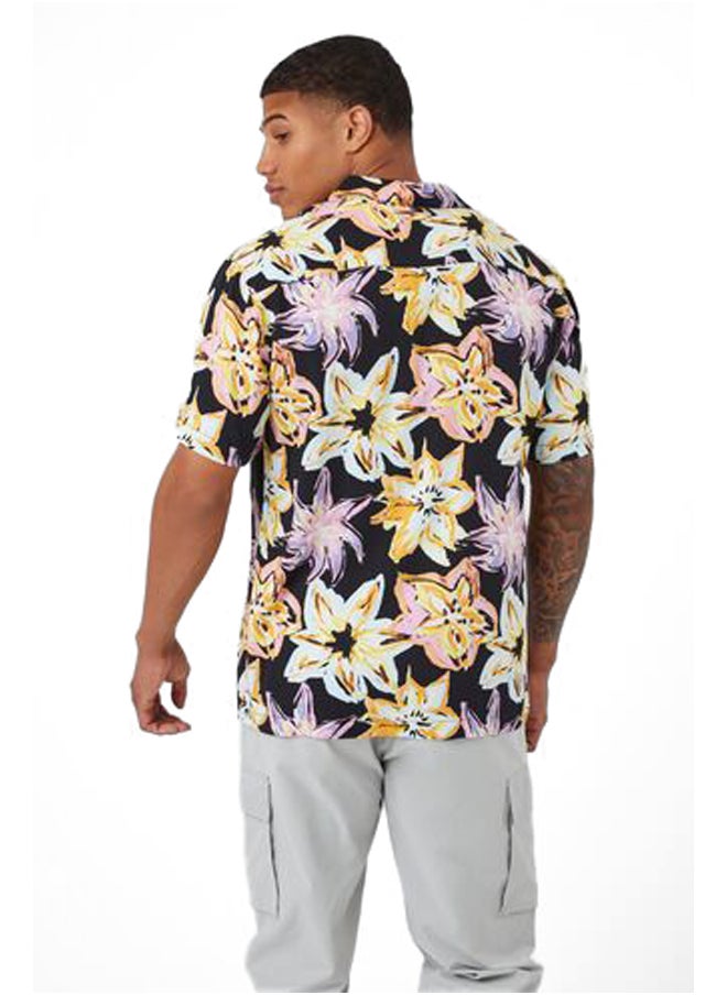 FOREVER 21 Rayon Floral Print Shirt  - Image 2