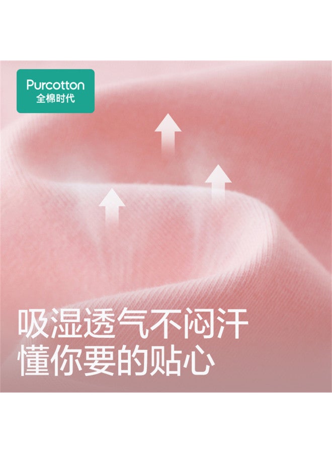 purcotton ملابس منزلية للحمل والرضاعة لجميع الفصول، تمتص الرطوبة وقابلة للتنفس لمنع التعرق - Image 4
