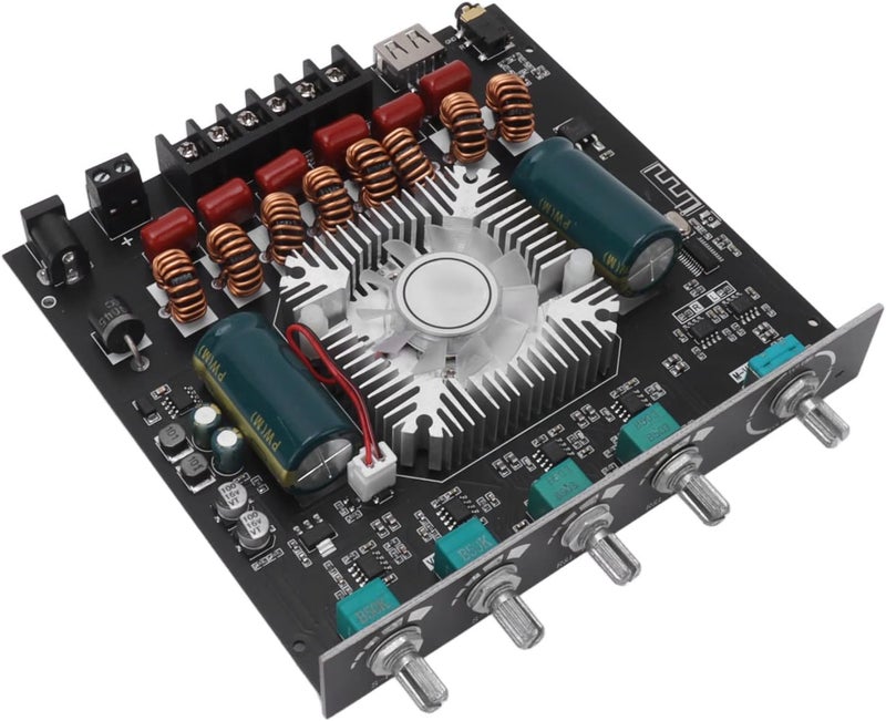 TPA3255 Bluetooth Audio Power Amplifier Efficient Work High End Sound Quality for PC Laptop, 2.1 Channel AMP Board Module for Audio Enthusiasts - Image 1
